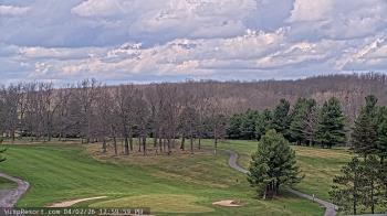 Weather camera view of Wisp Ski Resort.