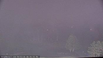 Weather camera view of Wisp Ski Resort.