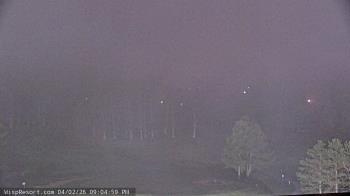 Weather camera view of Wisp Ski Resort.