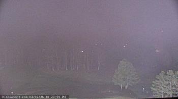 Weather camera view of Wisp Ski Resort.