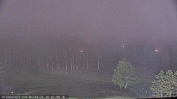 Weather camera view of Wisp Ski Resort.