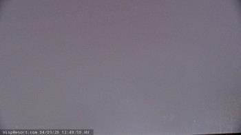 Weather camera view of Wisp Ski Resort.