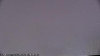 Weather camera view of Wisp Ski Resort.