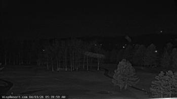 Weather camera view of Wisp Ski Resort.
