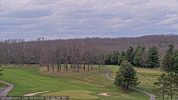 Weather camera view of Wisp Ski Resort.