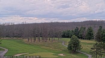 Weather camera view of Wisp Ski Resort.