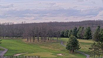 Weather camera view of Wisp Ski Resort.