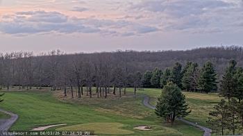 Weather camera view of Wisp Ski Resort.