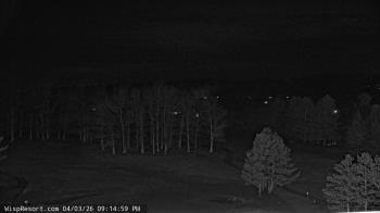 Weather camera view of Wisp Ski Resort.