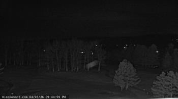 Weather camera view of Wisp Ski Resort.