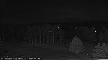 Weather camera view of Wisp Ski Resort.
