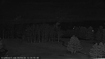 Weather camera view of Wisp Ski Resort.