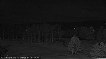 Weather camera view of Wisp Ski Resort.