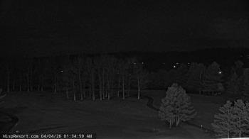 Weather camera view of Wisp Ski Resort.
