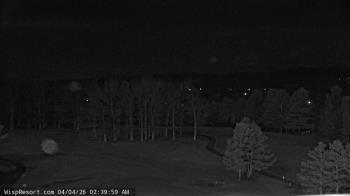 Weather camera view of Wisp Ski Resort.