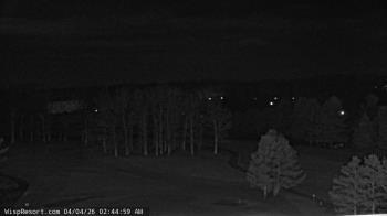 Weather camera view of Wisp Ski Resort.