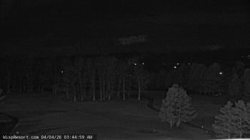 Weather camera view of Wisp Ski Resort.