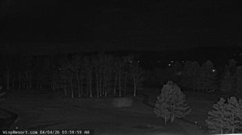 Weather camera view of Wisp Ski Resort.