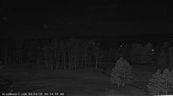 Weather camera view of Wisp Ski Resort.