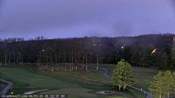 Weather camera view of Wisp Ski Resort.