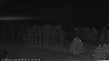 Weather camera view of Wisp Ski Resort.