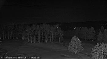 Weather camera view of Wisp Ski Resort.