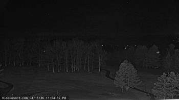 Weather camera view of Wisp Ski Resort.