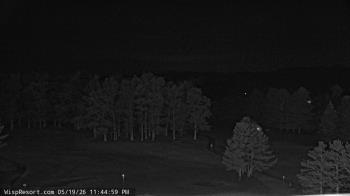 Weather camera view of Wisp Ski Resort.