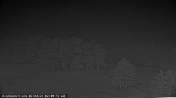 Weather camera view of Wisp Ski Resort.