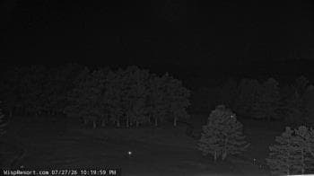 Weather camera view of Wisp Ski Resort.