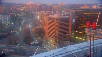 Weather camera view of WJLA-TV.
