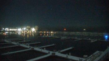 Weather camera view of Waukegan Harbor and Marina.