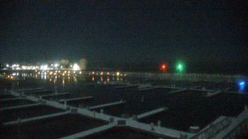 Weather camera view of Waukegan Harbor and Marina.