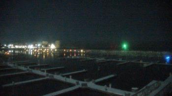 Weather camera view of Waukegan Harbor and Marina.