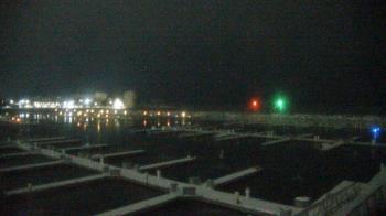 Weather camera view of Waukegan Harbor and Marina.