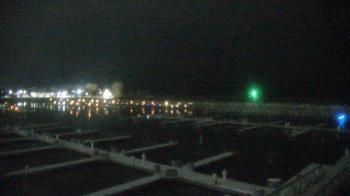 Weather camera view of Waukegan Harbor and Marina.