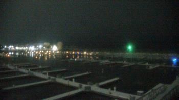 Weather camera view of Waukegan Harbor and Marina.