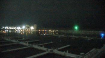 Weather camera view of Waukegan Harbor and Marina.