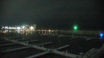 Weather camera view of Waukegan Harbor and Marina.