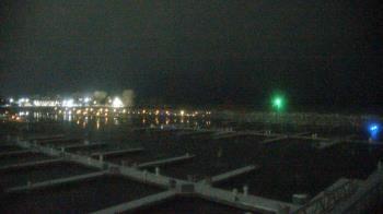 Weather camera view of Waukegan Harbor and Marina.