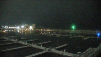 Weather camera view of Waukegan Harbor and Marina.