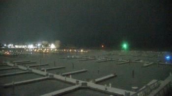 Weather camera view of Waukegan Harbor and Marina.