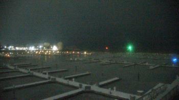 Weather camera view of Waukegan Harbor and Marina.