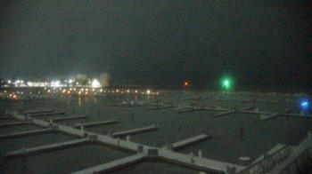 Weather camera view of Waukegan Harbor and Marina.