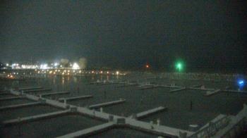Weather camera view of Waukegan Harbor and Marina.