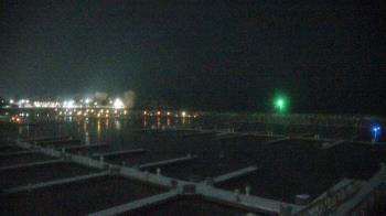Weather camera view of Waukegan Harbor and Marina.