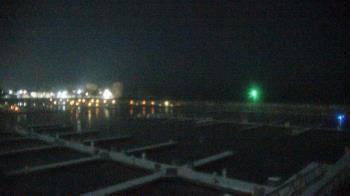 Weather camera view of Waukegan Harbor and Marina.