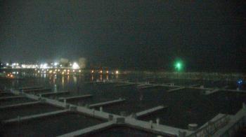 Weather camera view of Waukegan Harbor and Marina.