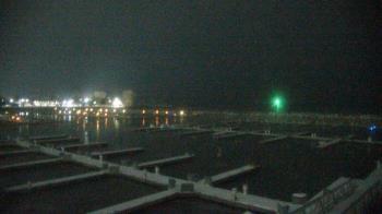 Weather camera view of Waukegan Harbor and Marina.