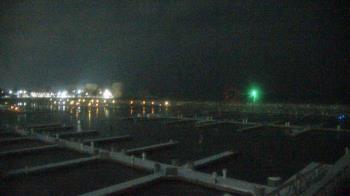 Weather camera view of Waukegan Harbor and Marina.